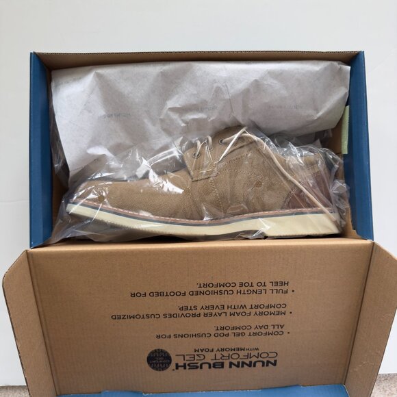 NWT Nunn Bush Barklay Canvas Plain Toe Oxford - Picture 4 of 11